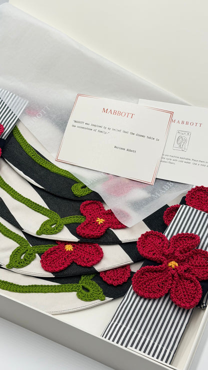 The crochet set.
